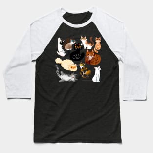 Cats Baseball T-Shirt